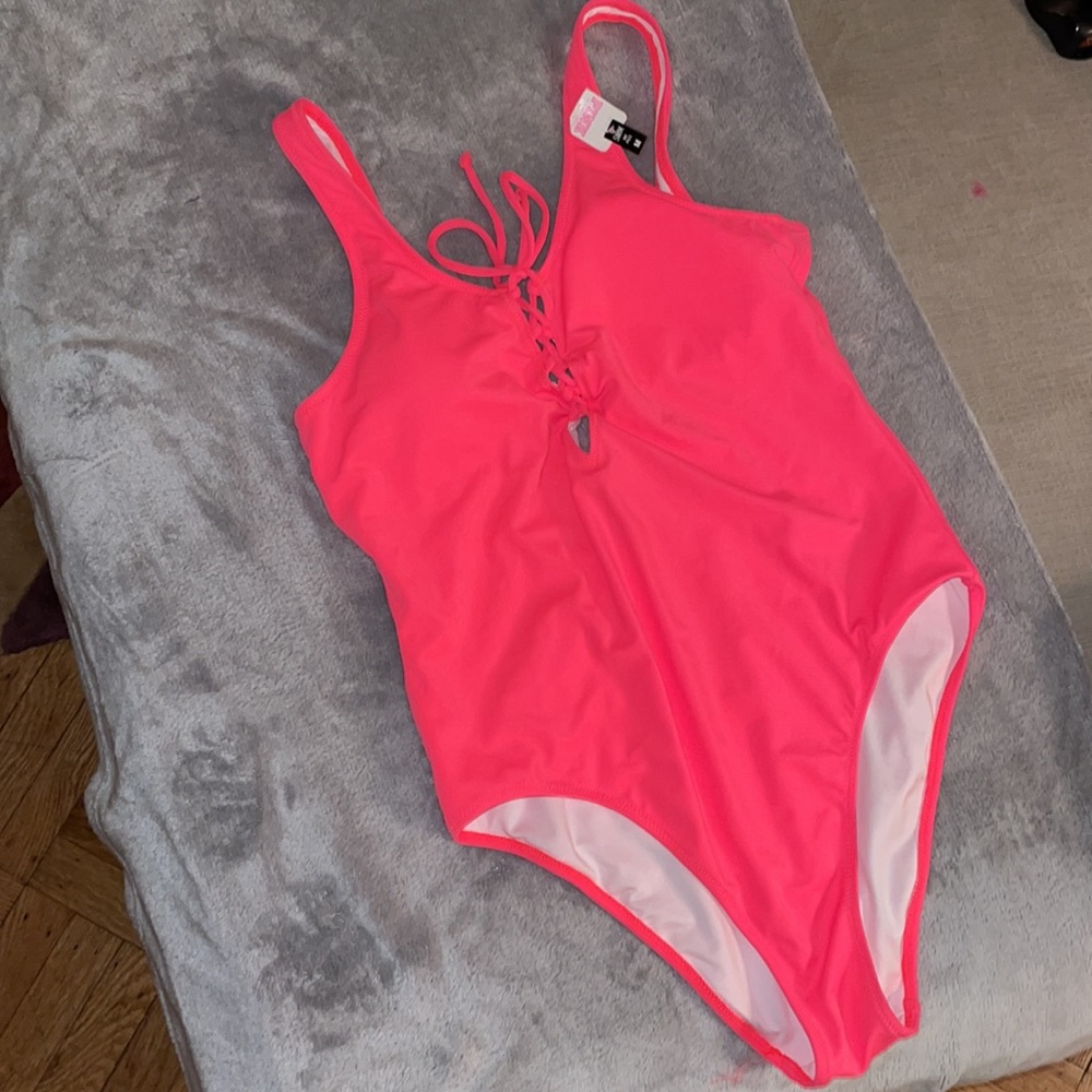 Victoria Secret PINK NWT Pink One piece - Picture 2 of 10